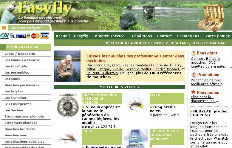 Les mouches EASYFLY